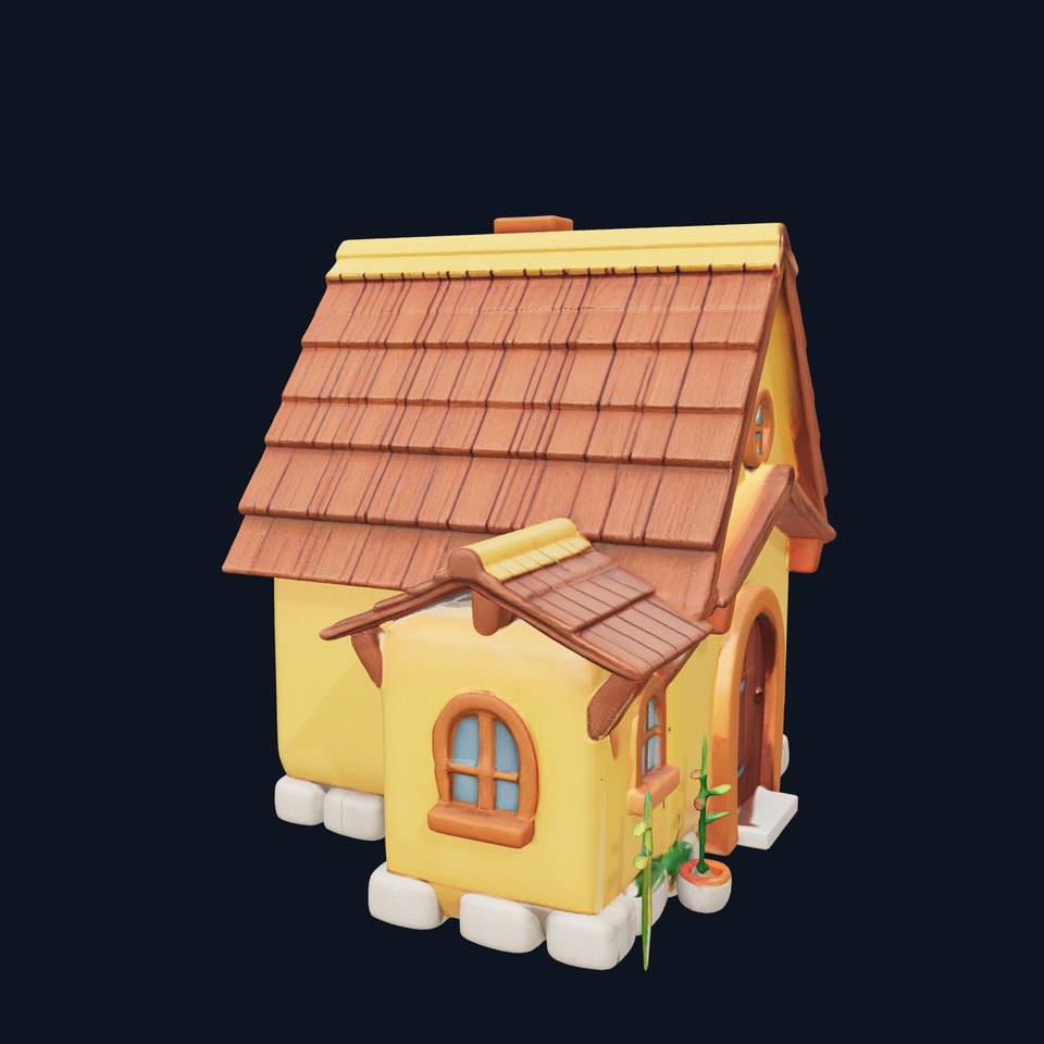 Charming Cottage model pack